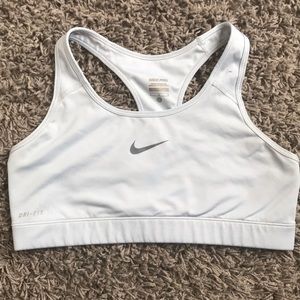 Baby blue Nike dri-fit sports bra